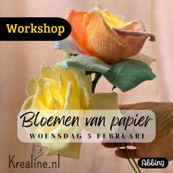 Roos van papier woensdag 5 februari